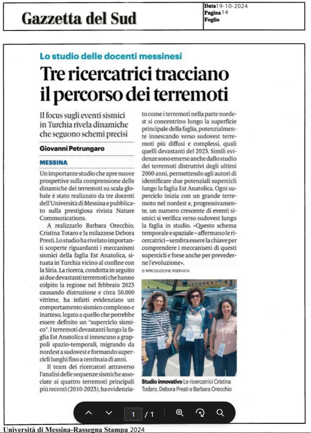 Articolo di Giornale.