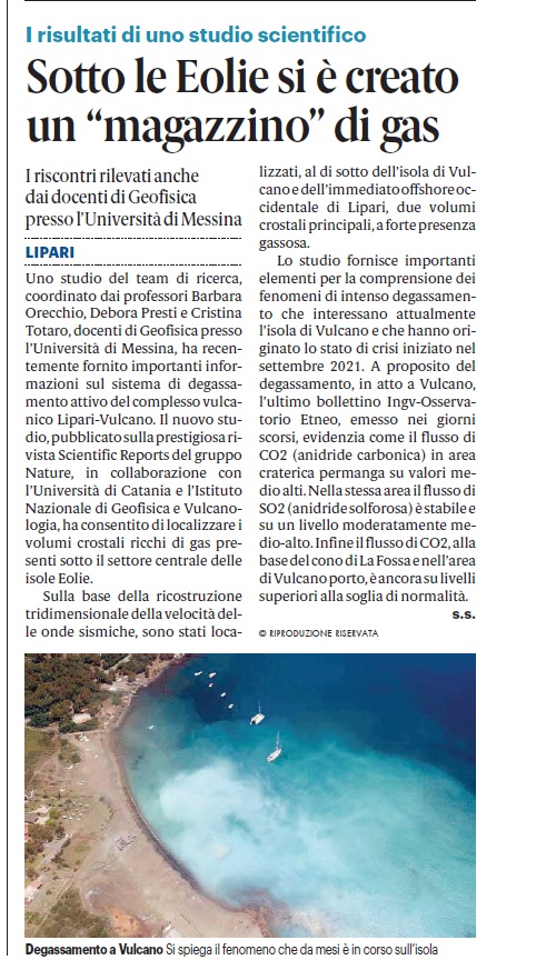 Articolo di Giornale.
